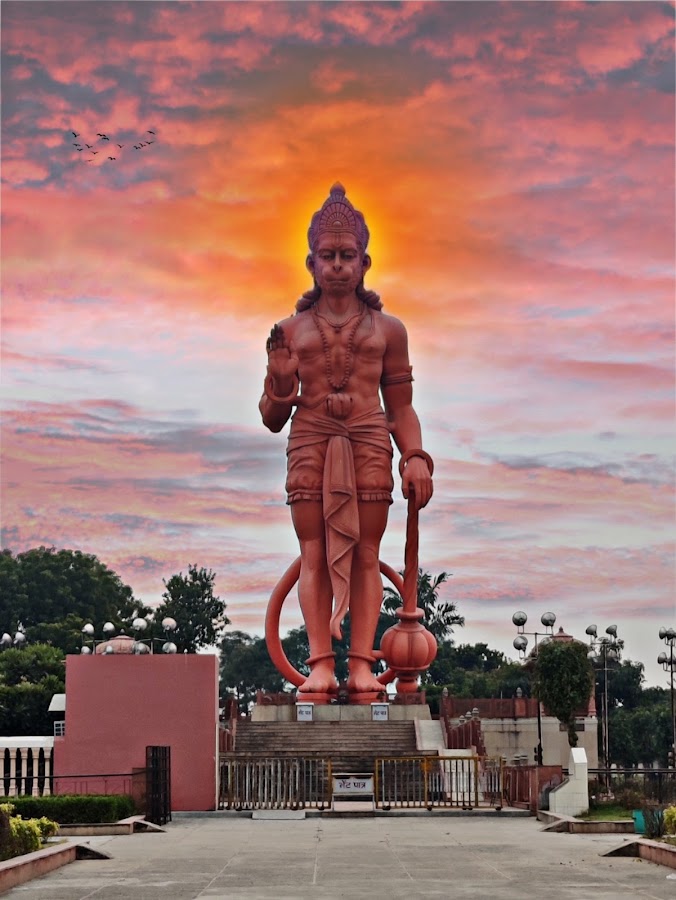 Chattarpur Temple Hanuman mandir, New Delhi